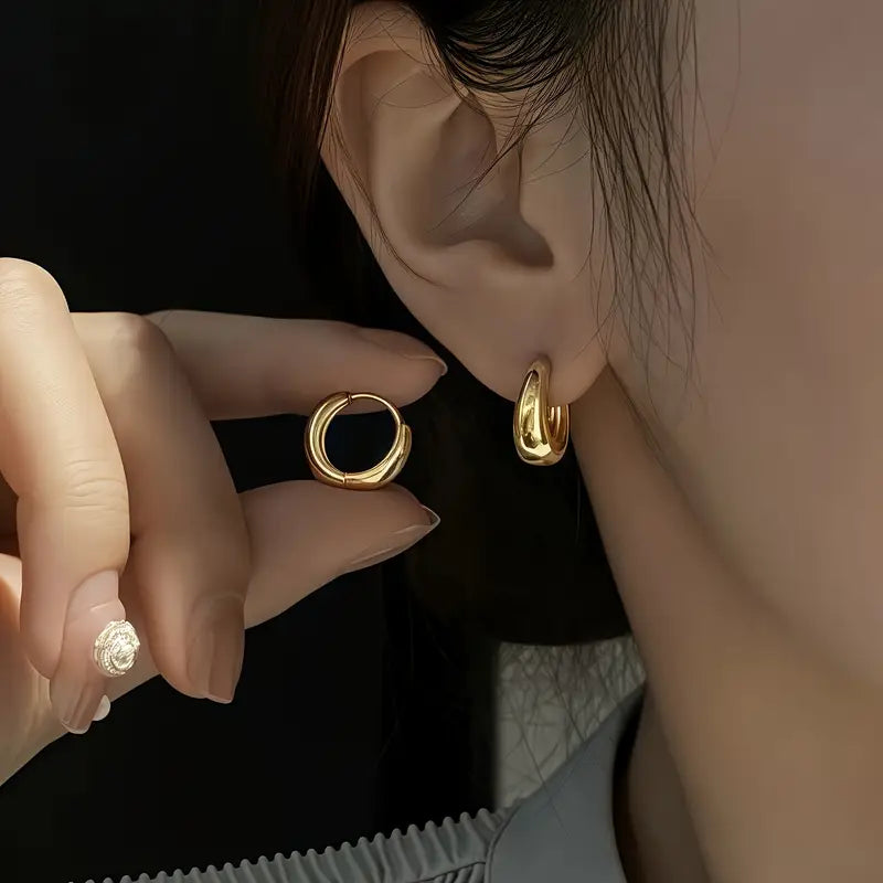 French Style hoop earings