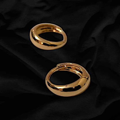 Bali Design Golden Earrings